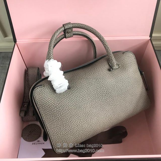 DELVAUX女包 Delvau單肩斜挎包 半手工Cool box 中號 德爾沃女手提包 手拎包 黑白雪花  fcs1182